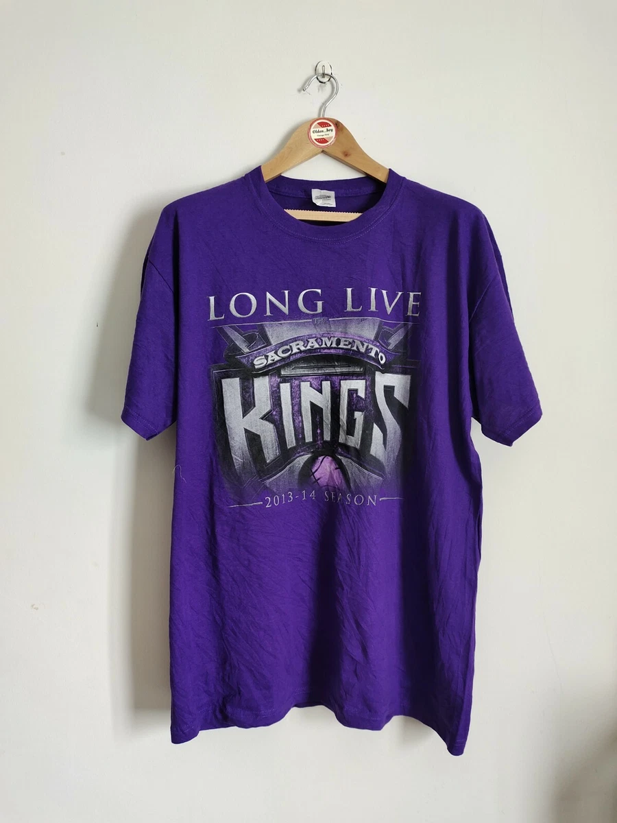 Vintage Sacramento Kings 2Side t-shirts Anniversary Long Live Kings eBay