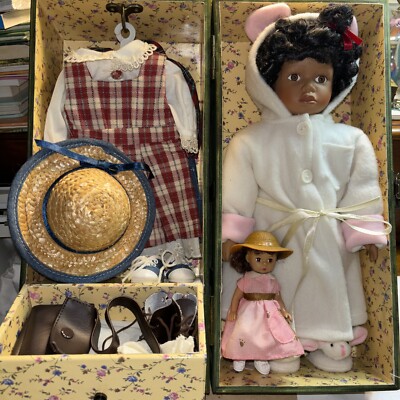  Crate Full Of Love  12  Black America Baby Doll, Clothing,Shoes,Hat,Baby In Box