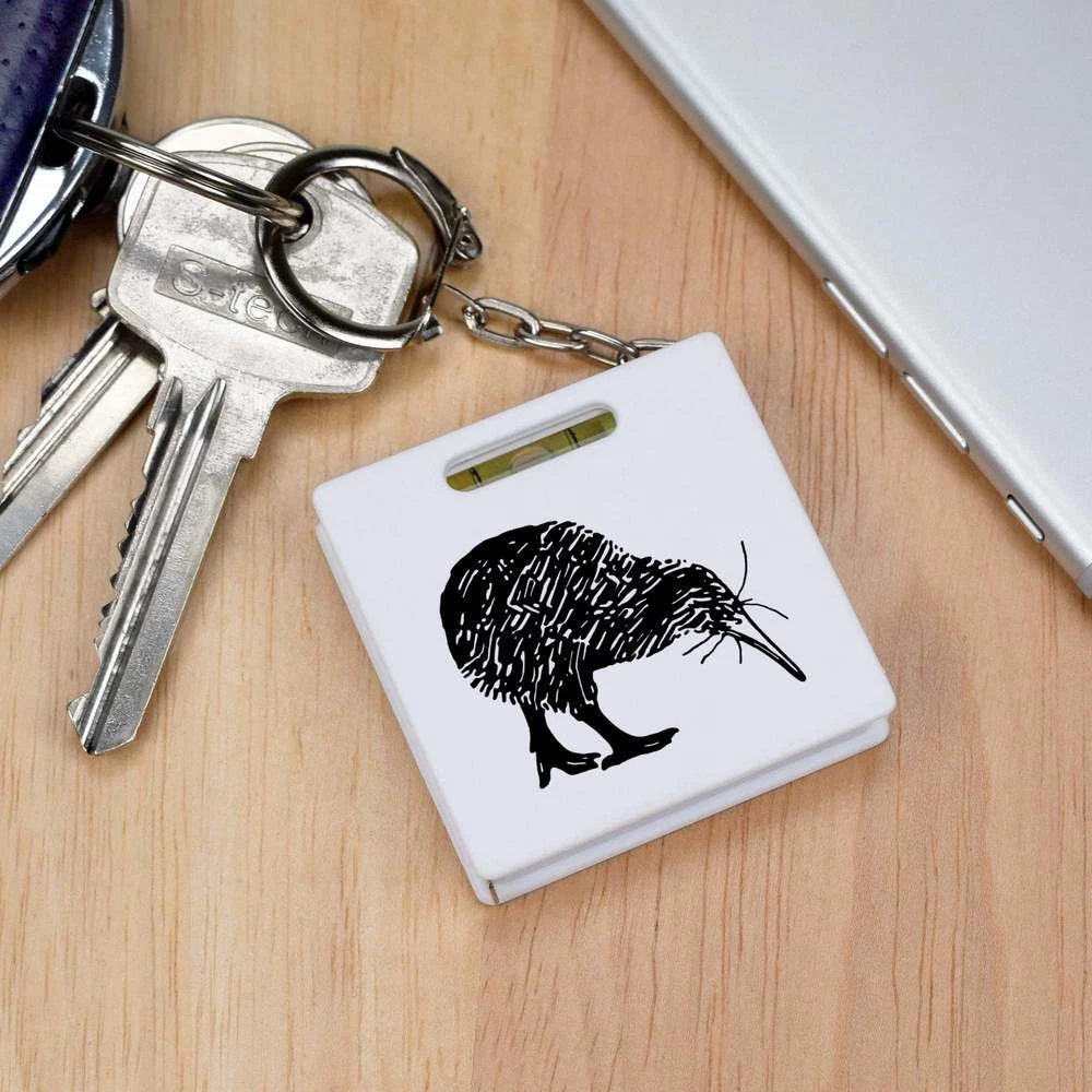 Kiwi Bird Keyring Tape Measure Spirit Level Tool KM00013421