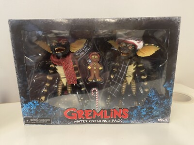 Neca Gremlins Winter Gremlins 2 Pack Figure Set NIB Blue & White