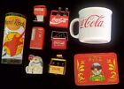 Coca-Cola Coke Collectible Lot 60s-80s, Magnets, Ornaments, Card, Cup, & More!