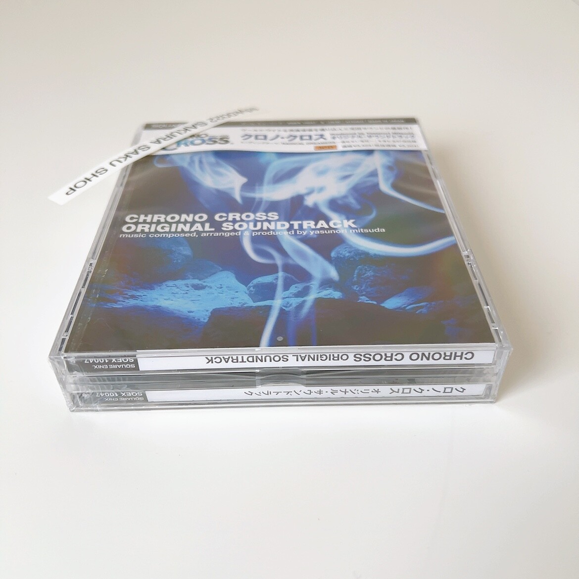 Chrono Cross Original Soundtrack Game Music OST OBI SQEX-10047