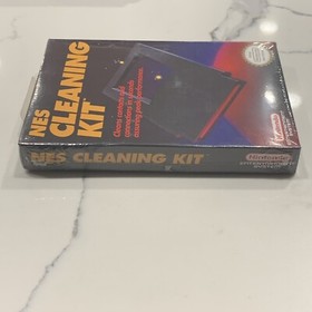 NES Cleaning Kit 1989 OEM Official Authentic H Seam Brand New Factory SEALED