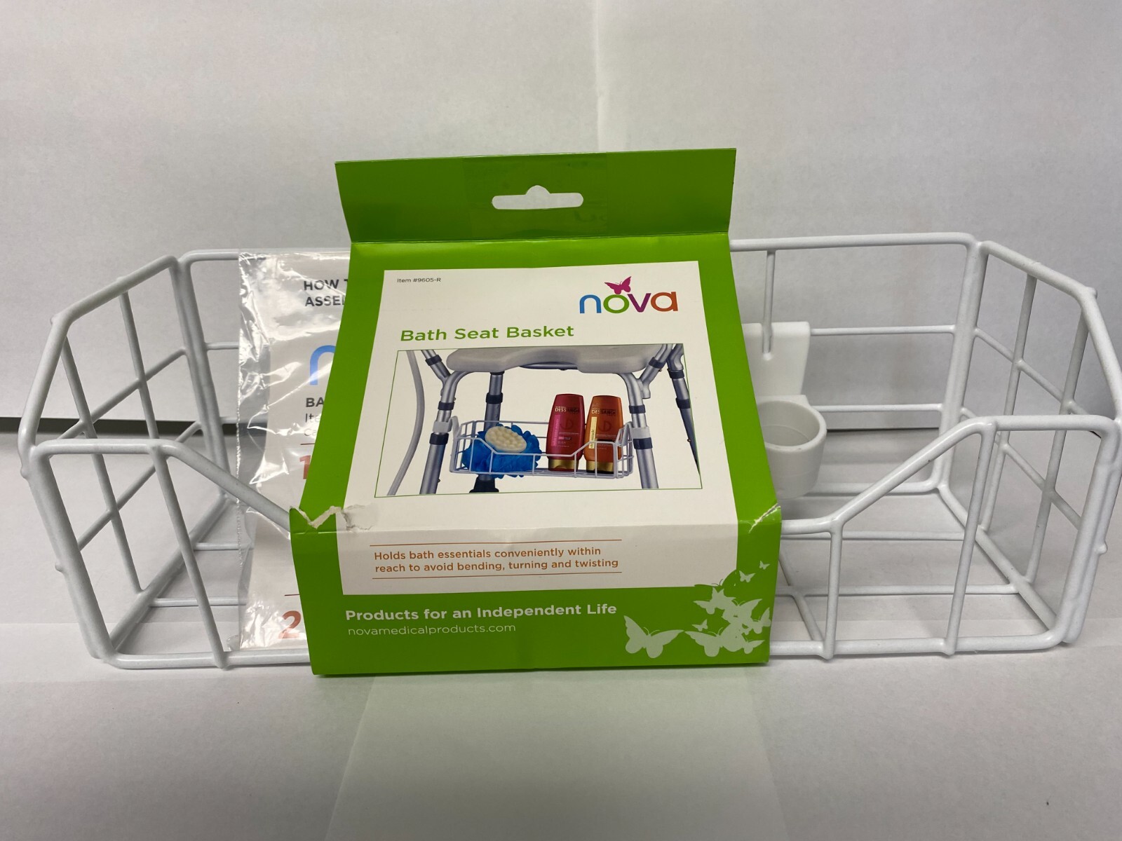 NOVA Bath Seat Basket eBay