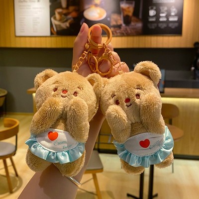 Pocket Hug Teddybär – Mini Kuschelbär Mit Inspirierender Karte, Schlüsselanhänger & Trostspender Für Unterwegs