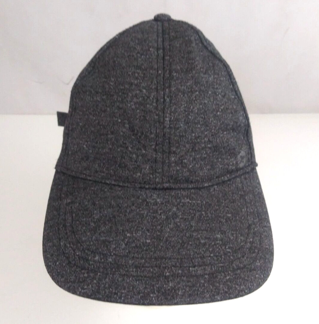 Solid Dark Gray Unisex Embroidered Adjustable Bas… - image 2