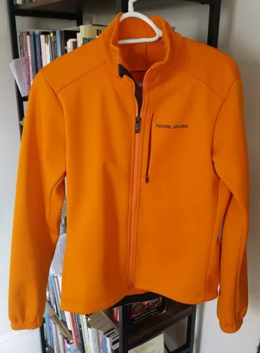 Pearl Izumi Men's Attack AmFib Lite Jacket Medium Orange