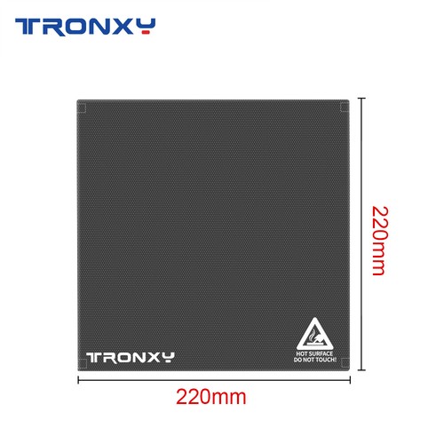 220*220 mm Lattice Glass Plate Ender 3/V2/V2 neo/S1/S1 Pro KOBRA GO / Aquila X2