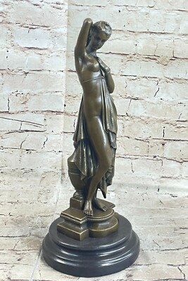 Phryne Bronze Statue Museum Kopie Büro Kunst Akt Weiblich Skulptur Deko Figur