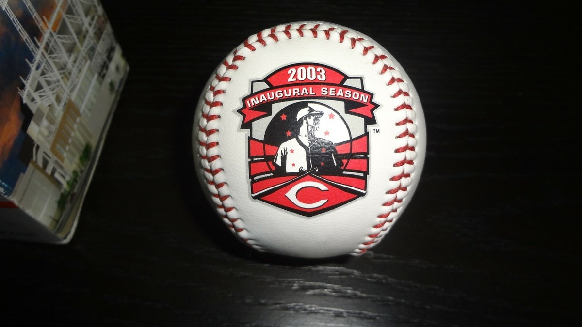 LIMITED EDITION OPENING DAY MARCH 31,2003 REDS GREAT AMERICAN BALL