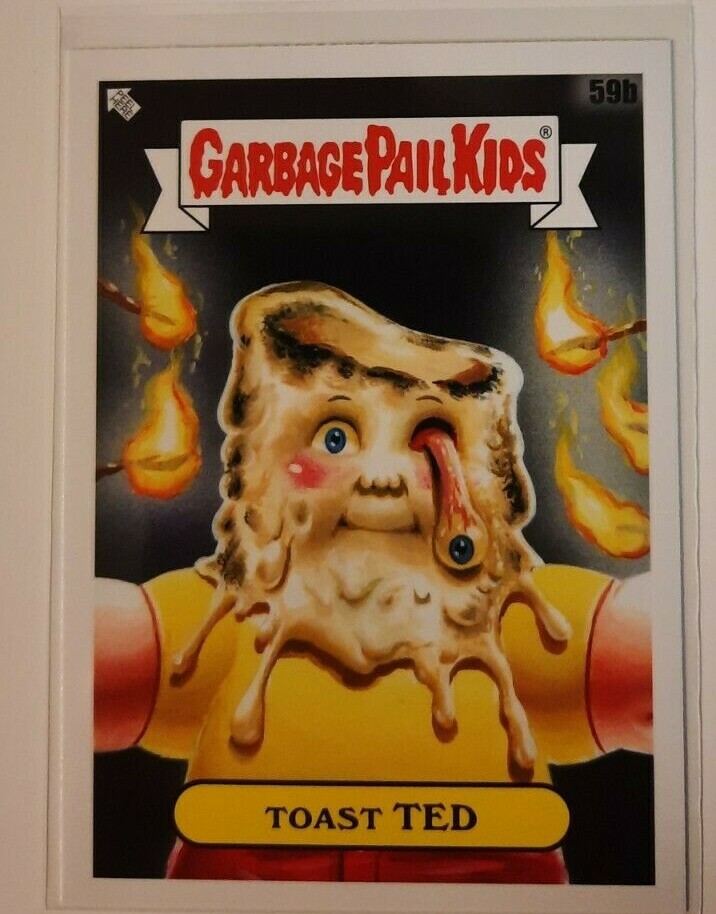 2021 Topps Garbage Pail Kids GPK Food Fight TOAST TED Card #59b