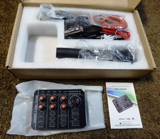 SK200 Universal Mobile Phone Computer DSP Sound Card Kit with Rechargeable Sound