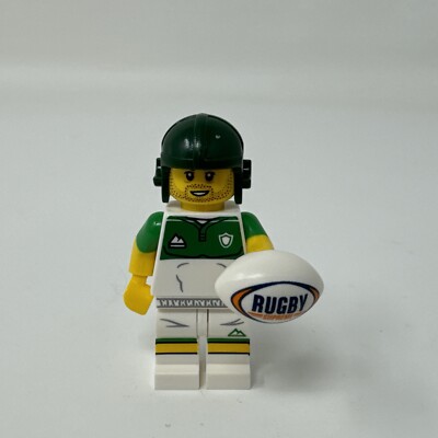 LEGO Minifigures Series 19 Rugby Player Minifigure