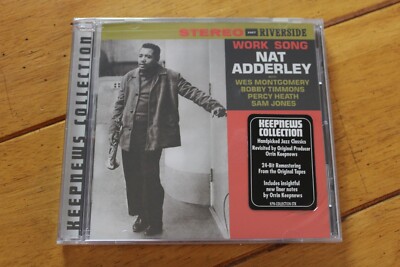 NAT ADDERLEY - WORK SONG (CD, 2008, RIVERSIDE) [NEW SEALED] *DRILL HOLE**
