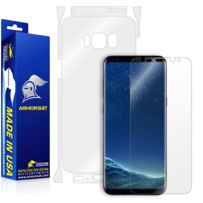ArmorSuit Samsung Galaxy S8 Screen Protector + Full Body Protector Made in USA