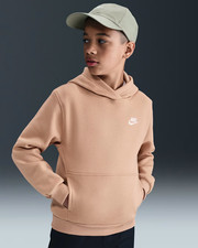 Nike Sportswear Club Fleece Big Kids' Pullover Hoodie Small