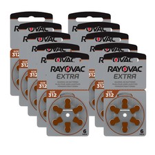 Rayovac Extra Advanced 312 Hörgerätebatteri...