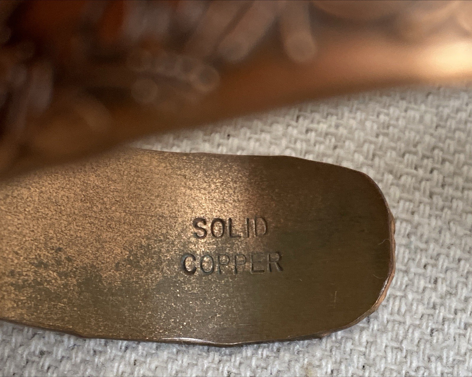 Wendell August Solid Copper Handmade Cuff Bracele… - image 6