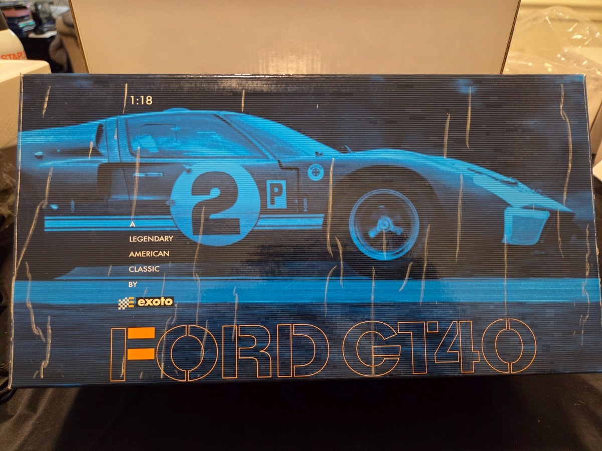 Exoto #RLG18045 1/18 #3 Ford GT40 Mk. II, 1966 Le Mans 24-Hrs
