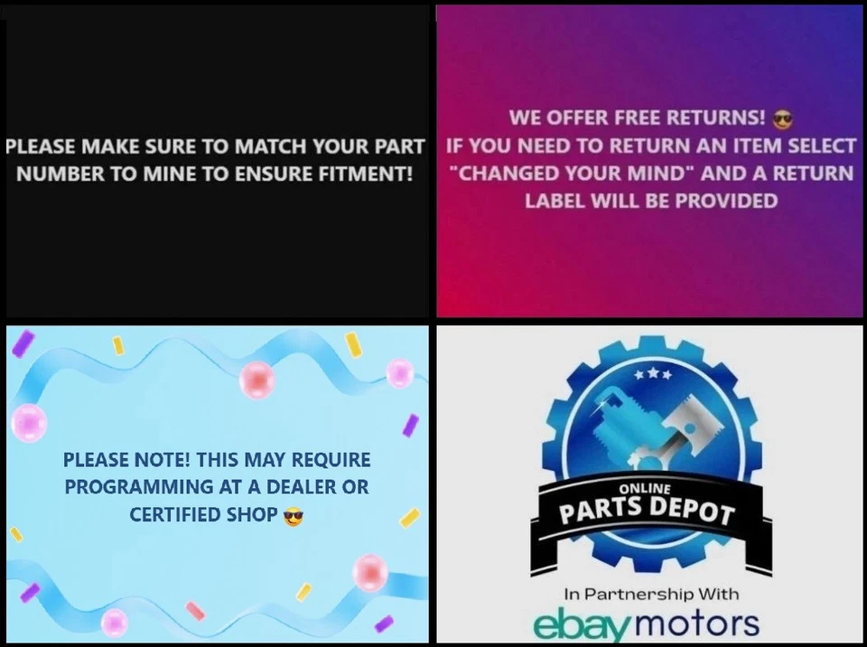 Chassis ECM Fuel Pump Fits 15-22 PROMASTER CITY 2016683 Foto 3 de 4