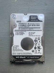 Western Digital WD Black 500 GB 2.5 Zoll SATA HDD 7200rpm Interne Festplatte