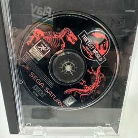 The Lost World: Jurassic Park Game for Sega Saturn | No Front Cover Art