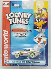 Auto World Thunderjet Ultra G Speedy Gonzales '70 Chevy Corvette Iwheel Slot Car