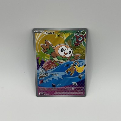 Rowlet MEP043 - 2026 First Partners Illustration Promo Alola