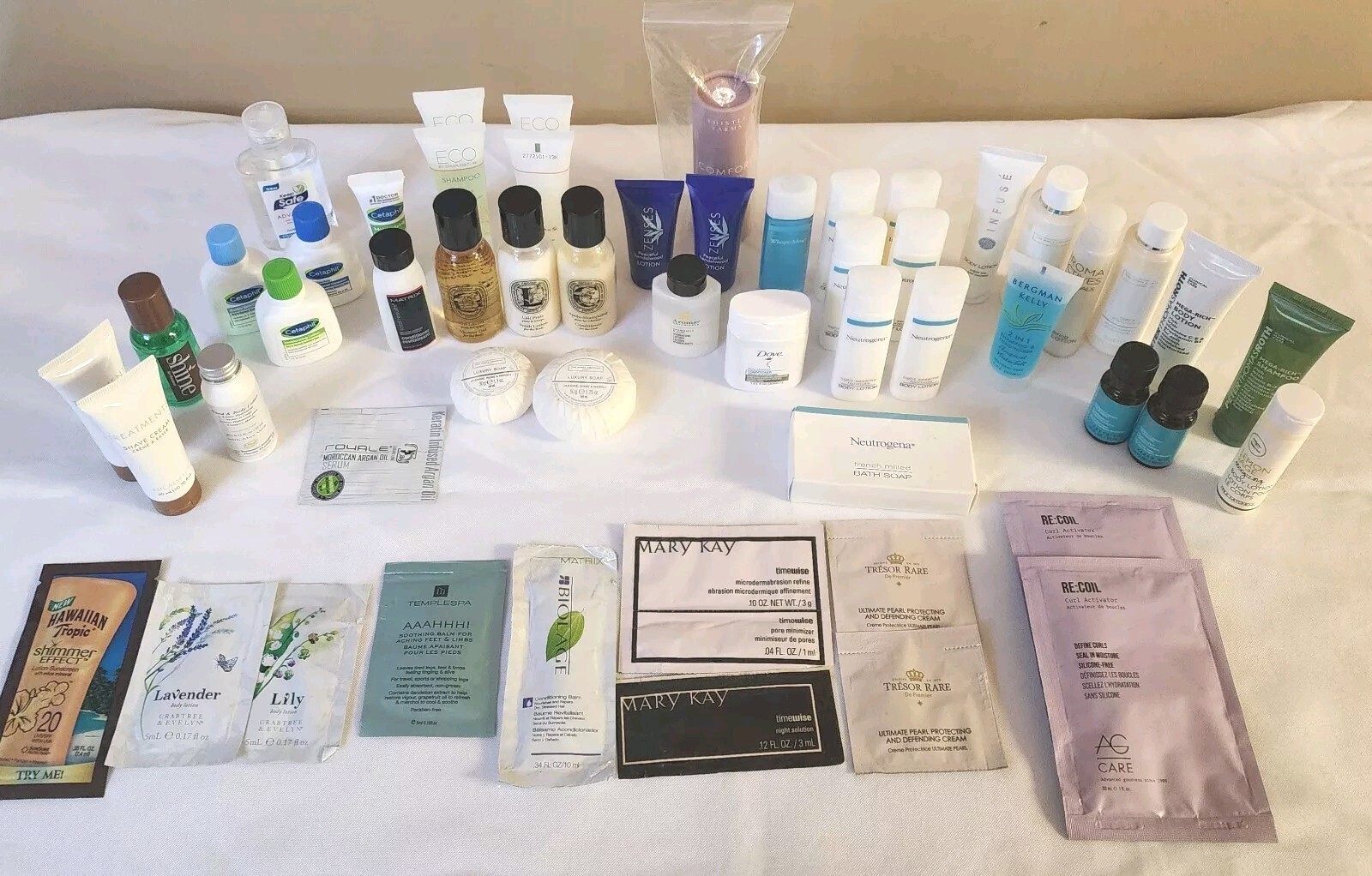(50+) Hygiene Personal Care Travel Hotel Samples Bath Beauty Mixed Lot Neutrogen
