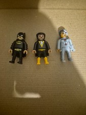 Kinder Suprise Egg DC Playmobil Batman Black Adam Cyborg