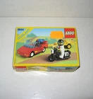 LEGO ROAD REBEL #6644 NMIB LEGOLAND VINTAGE 1990 CAR MOTORCYCLE TRAILER MINIFIG