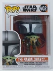 Funko POP! Star Wars The Mandalorian with The Child 402 Grogu Flying DAMAGED BOX