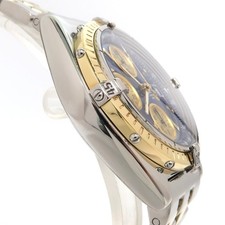 Breitling Chronomat Blue Dial Chronograph 39MM 18kt Yellow Gold & Steel D13050.1 9