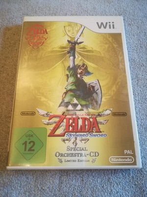 Zelda Skyward Sword Limited Edition sealed Pal Deutsch