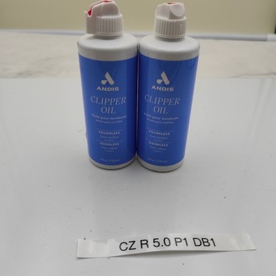 2x Andis Clipper Oil 118ml Scherkopfpflege Haarschneider Klingenöl Set