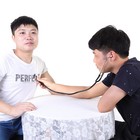 Aneroid Sphygmomanometer Cuff Blood Pressure Montior With Stethoscope Nylon BST