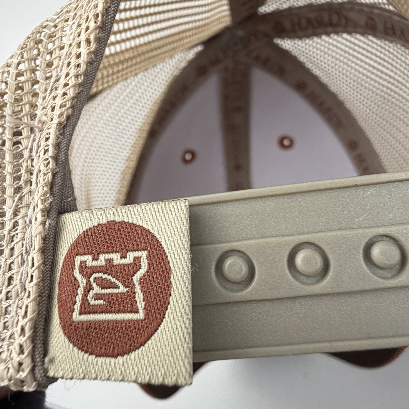 Hardy Patch Trucker Snapback Orange Hat - image 6