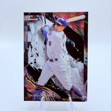 Brandon Nimmo 2024 Topps Finest #184 New York Mets Card MLB Uncommon Baseball