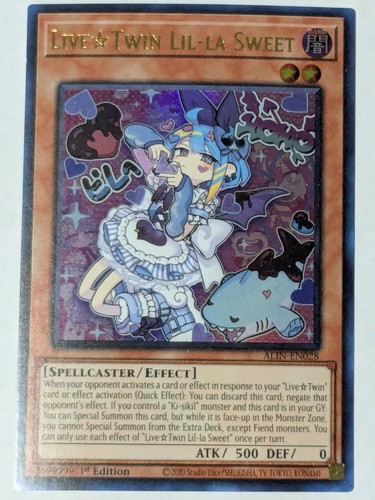 Live Twin Lil-la Sweet Ultra Rare Yugioh! ALin