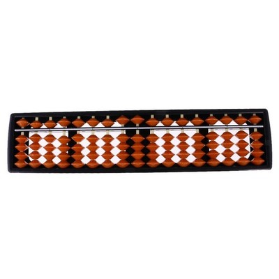 17 Stangen Plastikperlen Abacus Soroban Count Number Tool Lernspielzeug