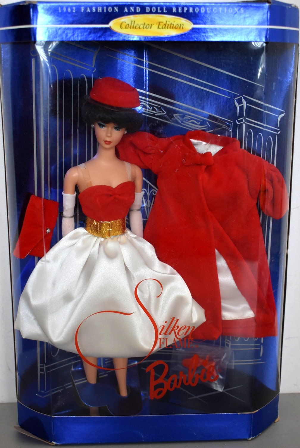1997 Collector Edition Repro SILKEN FLAME Vintage Brunette Barbie