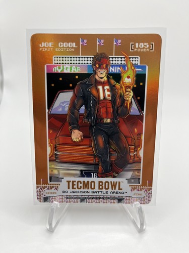 2026 Bo Jackson Battle Arena Tecmo Bowl Scoreboard Foil - Joe “Joe Cool” Montana