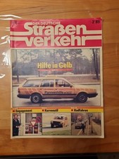DDR Der deutsche Straßenverkehr 2/89 Mokick Rallye Stendal, Wartburg 353