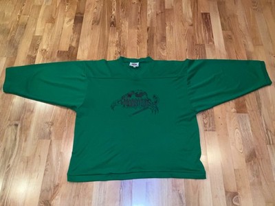 Fresno Monsters K1 Ice Hockey Jersey Emerald Green XL Original Logo Booster Club