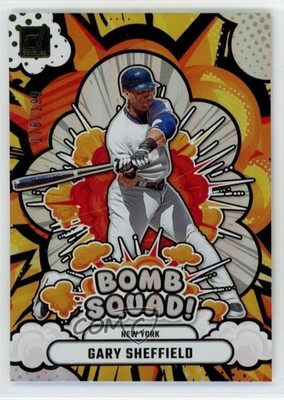 2025 Panini Donruss Bomb Squad Holo /199 Gary Sheffield #10 6a6