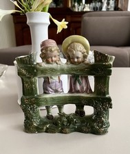 Ceramica Antica Porcellana Bisquit Statuine Arredamento Liberty Vintage 