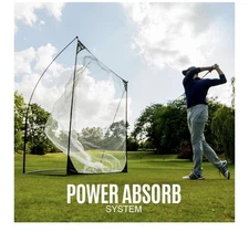 QUICKPLAY Ultra-Portable Golf Practice  Net With 8x8' Fast Impact Design