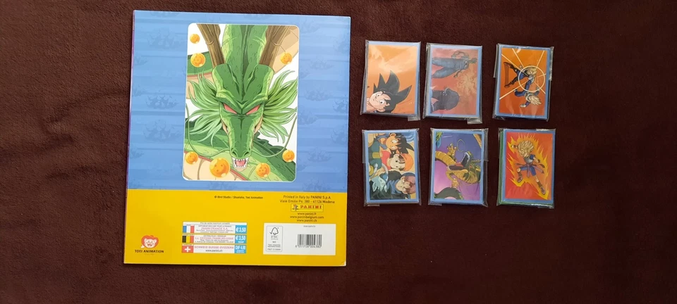 DRAGON BALL UNIVERSAL STICKER ALBUM PANINI - 2023 - ALBUM VIDE + 204 STICKERS - Photo 2/4