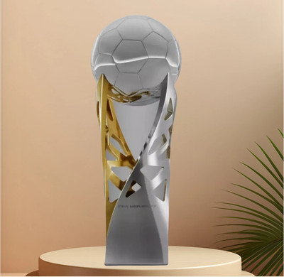 Deutscher Superpokal Pokal Metall Replik 8cm Pokal