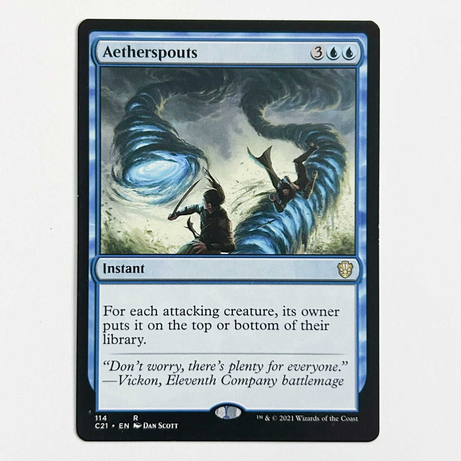 Aetherspouts - Commander: Innistrad: Midnight Hunt (MIC) *Buy 2/Get 1 Free*
